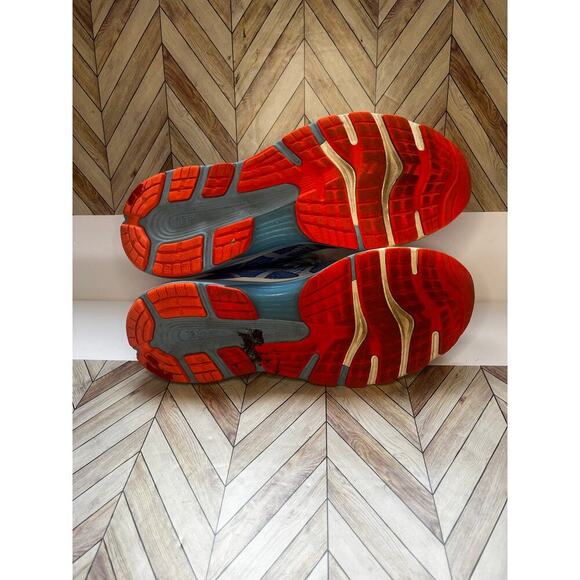 Asics Performance Gel-Nimbus 21 Mesh Running Sneakers Shoes Blue Women's Size 11 - Picture 10 of 11